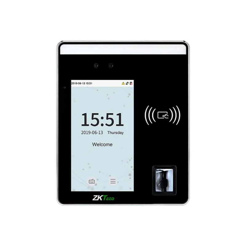 Control de Acceso ZKTeco SpeedfaceH5L - 5" - Detección de Rostro - Lector de Huella Digital - Lector de Palma - Lector de Tarjeta - Pantalla Tactil - SPEEDFACE - H5L [P]
